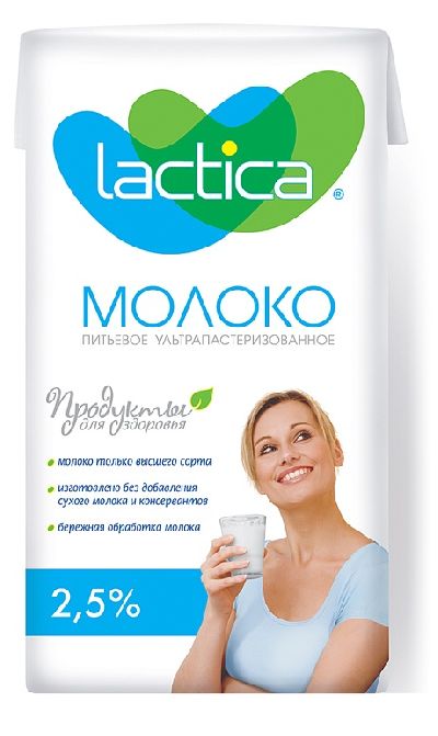 Студия «Getbrand» разработала молочный бренд «Lactica»