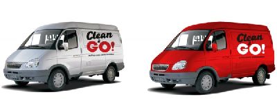 Рекламная группа «Vitamin» разработала фирменный стиль мобильной автомойки «Clean&amp;amp;Go»