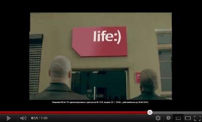 Агентство «MOLOTOV» изготовило рекламный ролик по заказу мобильного оператора «life:)»