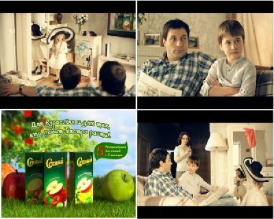 Компания «Старая крепость» изготовила рекламный ролик для торговой марки «Сочный»