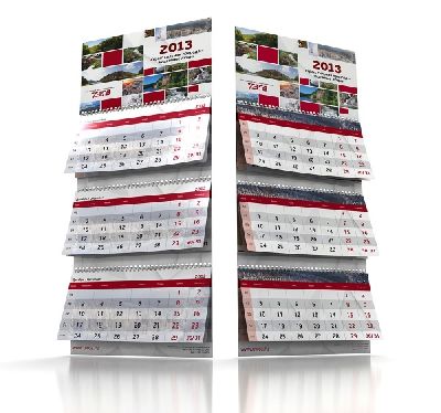 Агентство «Артмедиа» разработало дизайн календарей для ОАО «Уральский Завод Гражданской Авиации»