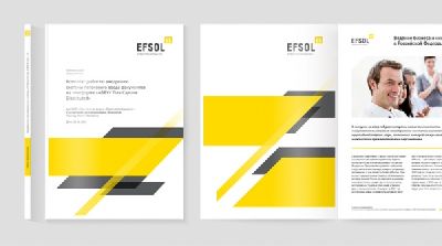 Brand Expert «Остров Свободы» изготовил фирменный стиль для компании «EFSOL»
