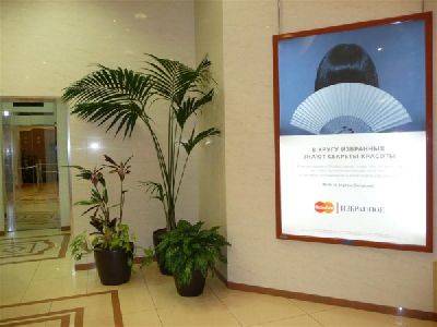 «Advance Group» проводит размещение рекламы «MasterCard» в бизнес-центрах Москвы и Санкт-Петербурга
