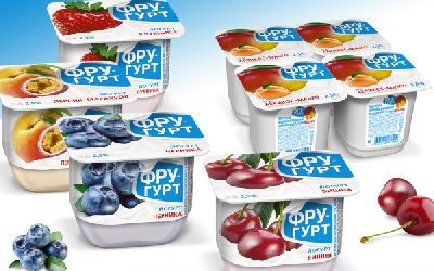 «IPPON design» провела ребрендинг ТМ и  упаковки молочной продукции «ФРУГУРТ» для компании «Вимм-Билль-Данн»