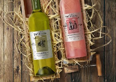 Агентство «:OTVETDESIGN» разработало новую марку грузинского вина «Tamariani»