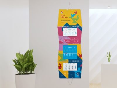Коммуникационное агентство «МыДизайн» разработало дизайн календаря на 2017 год для компании «Берег»