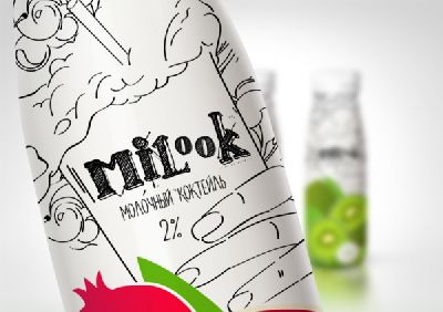 «IRON’S» разработал дизайн упаковки для молочных коктейлей MILook