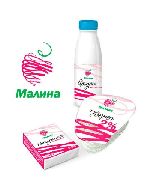 Студия «Webstar» разработала дизайн упаковки молочной продукции компании «Малина» (17.01.2012)