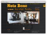 Студия Антона Баранова разработала сайт для дизайн-студии «Nota Bene»