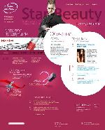 Дизайн-студия Дмитрия Борового разработала сайт компании «Starbeauty» (23.12.2010)
