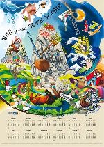 Агентство «Дельта-План» изготовило поздравительный настольный календарь на 2011 год
