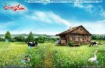 Агентство «Red Graphic» разработало сайт торговой марки «Домик в деревне» (03.06.2011)